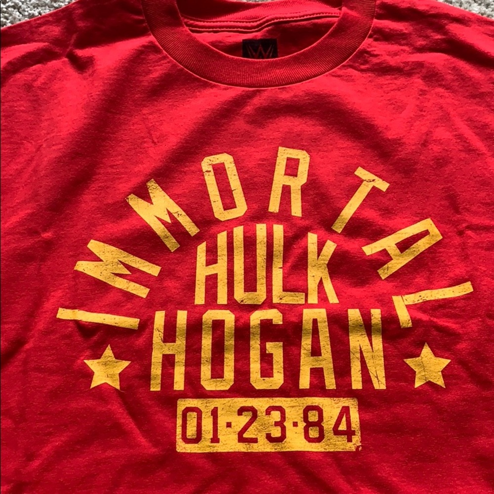 WWE Hulk Hogan Immortal Tee NEW